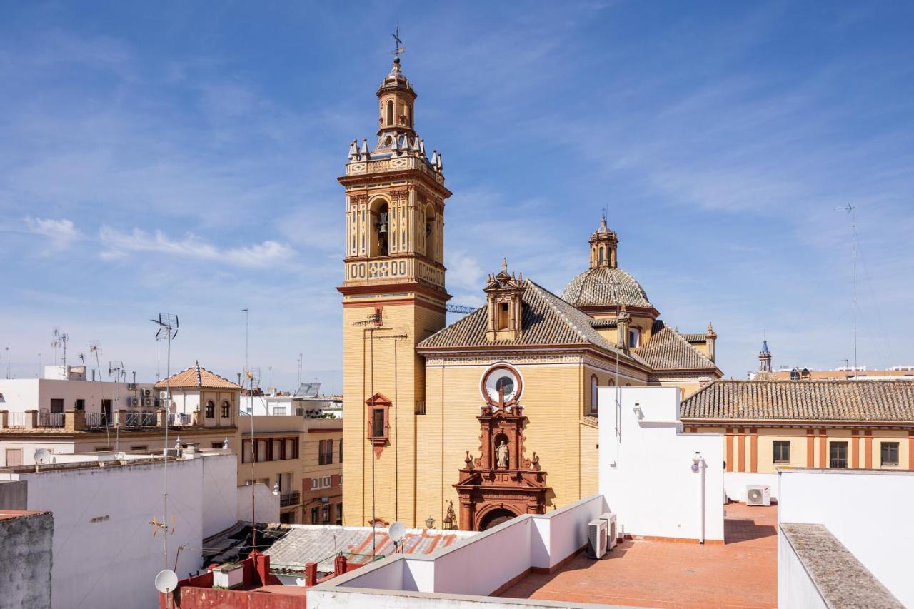 Tentudia Charming Apartments With Private Roof-Top Or Patio In San Bernardo By Ocityzen Севилья Экстерьер фото